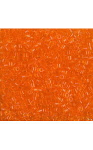 Miyuki delica beads 10/0 - Transparent orange DBM-703